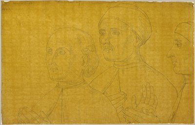 Uit: Verzameling van omtrekken en doorschijntekeningen, deel 7, blad 65 door Johann Anton Ramboux