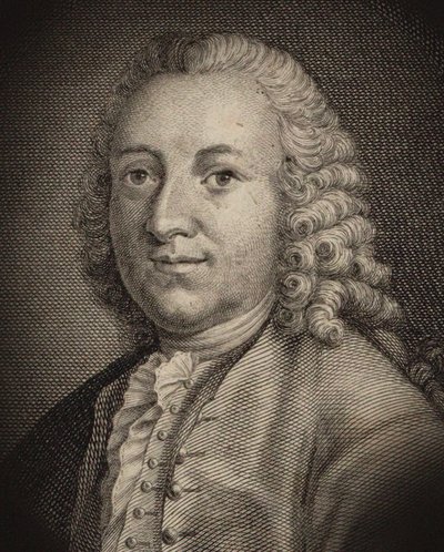 Portret van de componist Frantisek Tuma 1704-1774, 1770 door Johann Balzer