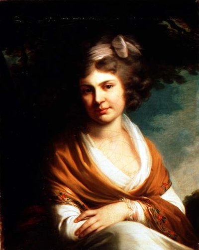Portret van Gravin Natalia Alexandrovna Suvarova (1775-1844) door Johann Baptist Edler von Lampi
