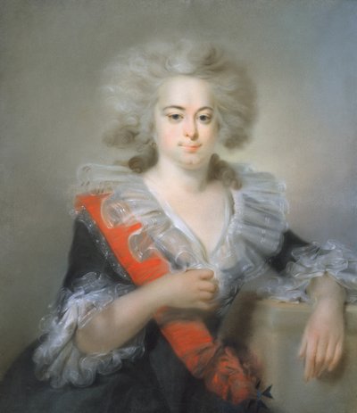 Portret van Tsarina Maria Feodorovna door Johann Baptist Edler von Lampi