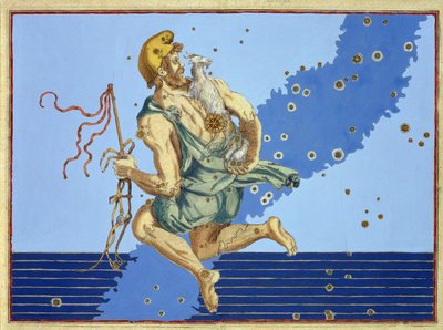 Auriga, het sterrenbeeld van het noordelijk halfrond, uit 