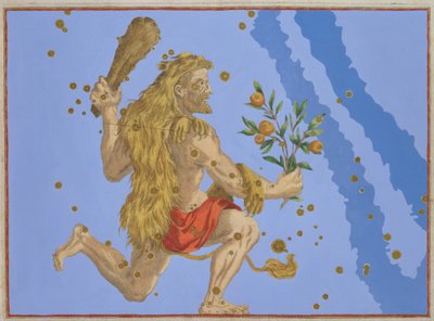 Sterrenbeeld van Hercules Leeuwenvel, uit 
