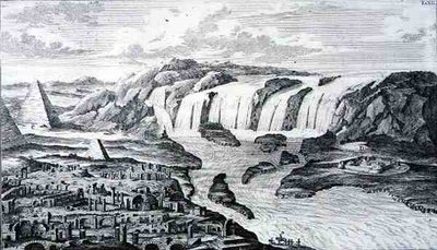 De Cataracten van de Nijl en de Ruïnes van Thebe, Egypte, uit 