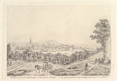Paden in het Hertogdom Salzburg, begin 19e eeuw door Johann Christian Erhard