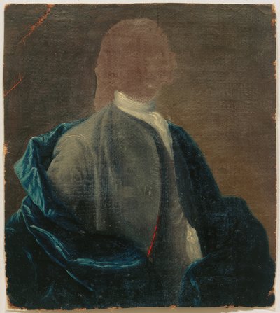 Kostuumstudie van een heer door Johann Christian Fiedler