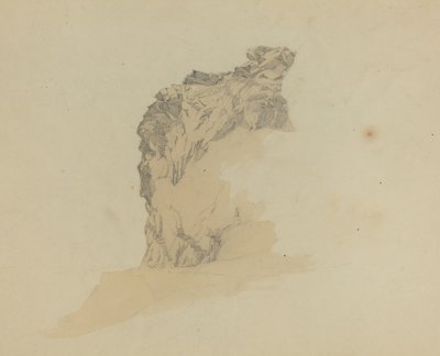 Studie van kliffen door Johann Christian Heerdt