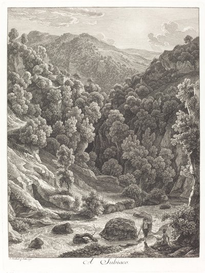 Bij Subiaco (Dichtbij Subiaco) door Johann Christian Reinhart