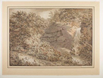 Landschap door Johann Christian Reinhart