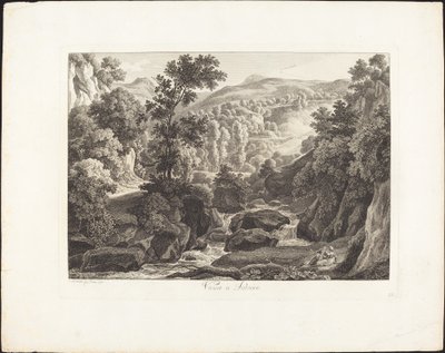 Dichtbij Subiaco door Johann Christian Reinhart