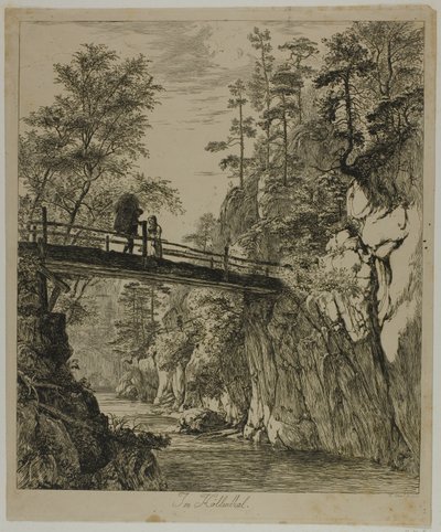In Höllenthal door Johann Christoph Erhard