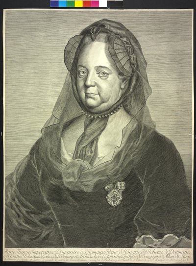 Heilige Roomse Keizerin Maria Theresia door Johann Christoph von Reinsperger