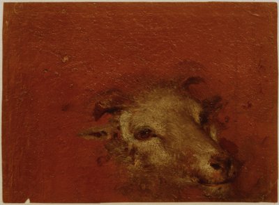 Geitenkop door Johann Conrad Seekatz