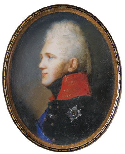 Portret van Keizer Alexander I 1777-1825 door Johann Dominik Bossi
