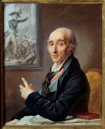 Portret van Pierre François Charles Augereau, maarschalk van Frankrijk, hertog van Castiglione door Johann Ernst Heinsius