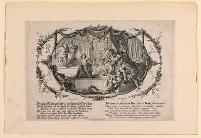 Duodecim Annorum Doctor in Templo Christus door Johann Evangelist Holzer