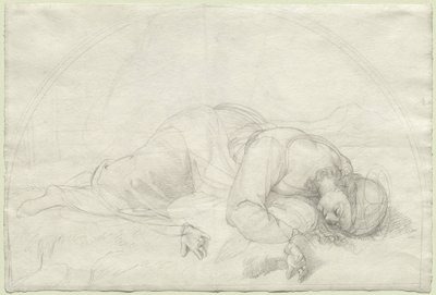 Sint Cecilia door Johann Evangelist Scheffer von Leonhardshoff