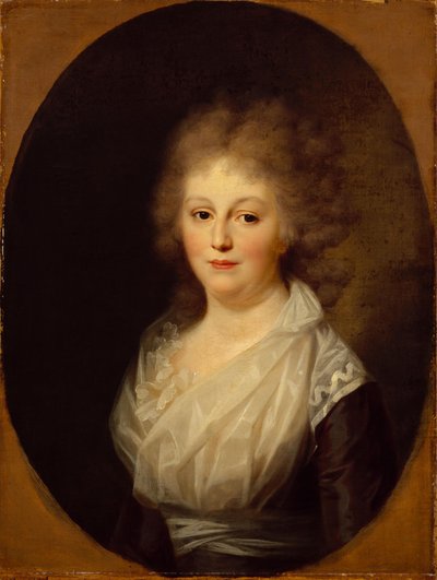 Agnes Maria Dedel (1767-1827) door Johann Friedrich August Tischbein