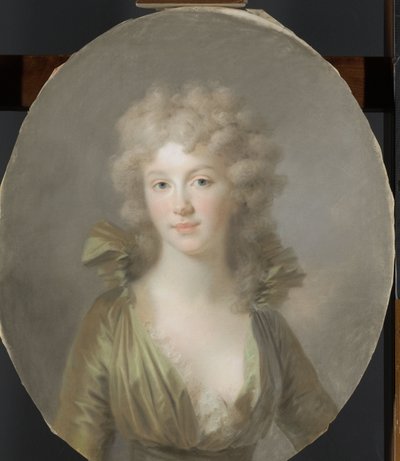 Frederica Louisa Wilhelmina (1774-1837), prinses van Pruisen. Sinds 1791 echtgenote van Willem Frederik, prins van Oranje-Nassau door Johann Friedrich August Tischbein