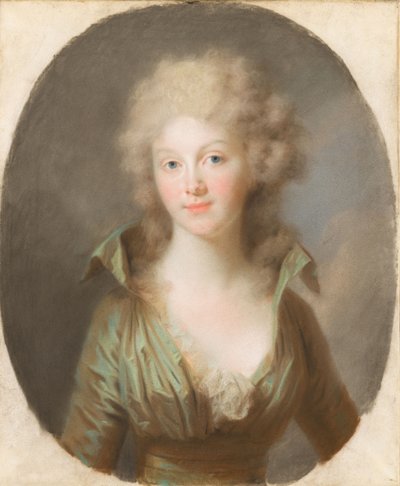 Friederike Luise Wilhelmine van Pruisen 1774-1837, Koningin der Nederlanden, ca. 1790 door Johann Friedrich August Tischbein