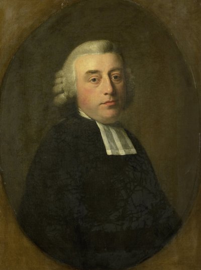 Portret van Antonius Kuyper, predikant in Amsterdam door Johann Friedrich August Tischbein