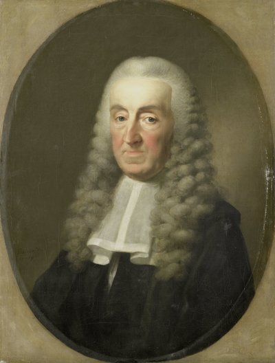 Portret van Jan van de Poll, Burgemeester van Amsterdam door Johann Friedrich August Tischbein