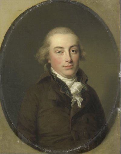 Portret van Salomon Rendorp, Brouwer in Amsterdam door Johann Friedrich August Tischbein