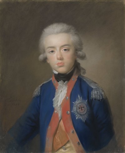 Willem George Frederik, prins van Oranje-Nassau. Zoon van prins Willem V door Johann Friedrich August Tischbein