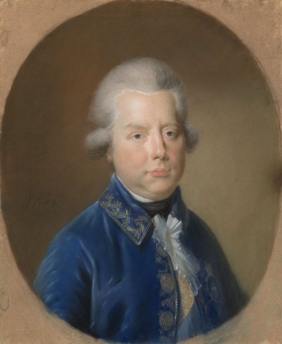 Willem V, Prins van Oranje door Johann Friedrich August Tischbein