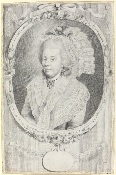 Frau Gottfried von Herder door Johann Friedrich Bierlein