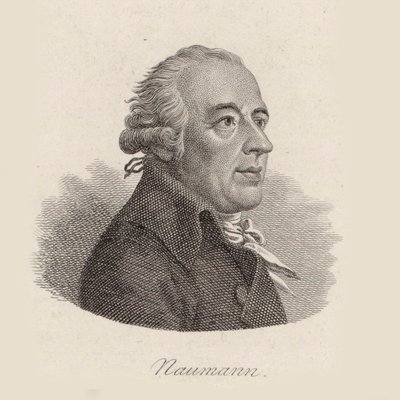Portret van de componist Johann Gottlieb Naumann 1741-1801 door Johann Friedrich Bolt