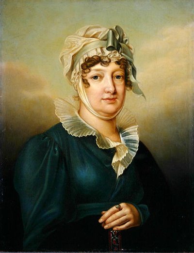 Keurvorstin Wilhelmine Caroline von Hessen-Kassel, ca. 1803-06 door Johann Friedrich Bury