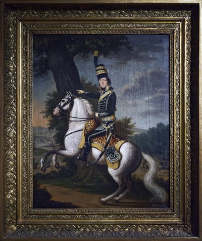 Brigadechef van het 6e Jagersregiment door Johann Friedrich Dryander