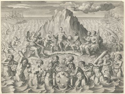 Allegorie op Francesco II de