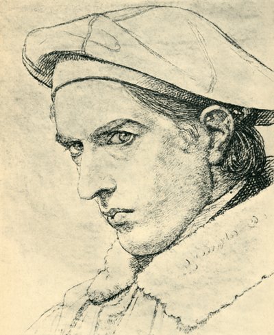 Johann Friedrich Overbeck, ca. 1844, 1943 door Johann Friedrich Overbeck