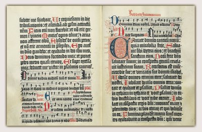 Mainzer Psalter door Johann Fust and Peter Schoeffer
