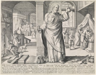 De geneesheer als God door Johann Gelle