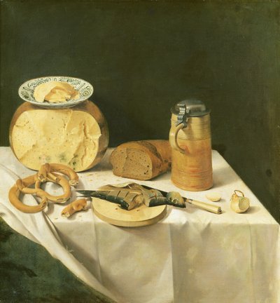 Ontbijt Stilleven door Johann Georg Hinz