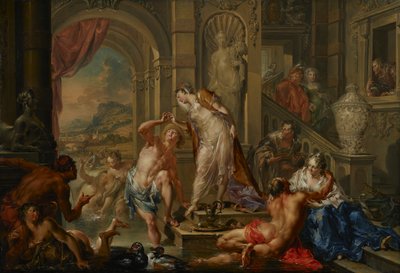 De genoegens van de seizoenen: Zomer, c.1730 door Johann Georg Platzer