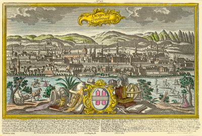 Innsbruck, ca. 1740 door Johann Georg Ringlin