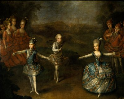 Voorstelling van het ballet 