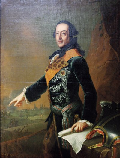 Charles, erfprins van Brunswick-Luneburg, 1759 door Johann Georg Ziesenis