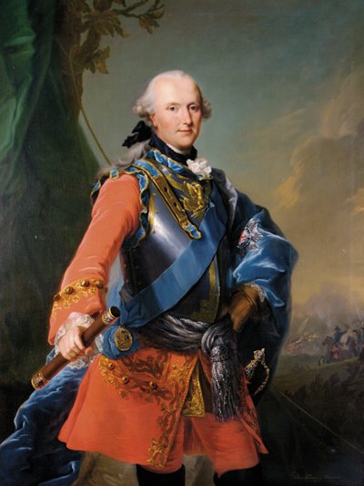 Prins Ferdinand, Hertog van Brunswick-Luneburg, 1759 door Johann Georg Ziesenis