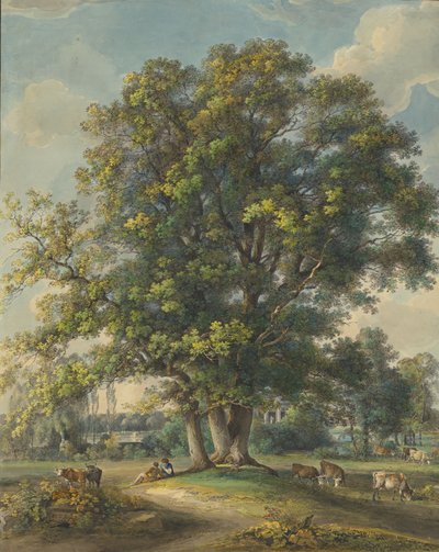 Et in Arcadia Ego door Johann Georg von Dillis