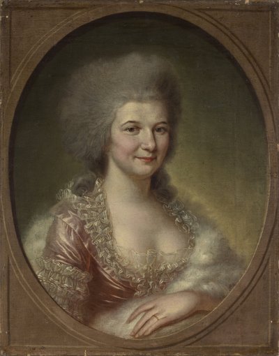 Hofdame aan het Keurvorstelijke Hof door Johann Georg von Edlinger