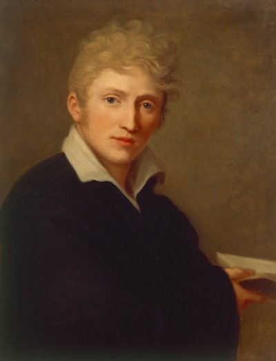 Zelfportret van Ludwig Geyer (1770-1821), Bayreuth door Johann Geyer