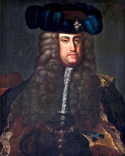 Keizer van de Romeinen Karel (Karel III van Habsburg) door Johann Gottfried Auerbach
