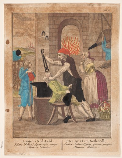 De dokter in nood door Johann Gottlieb Friedrich