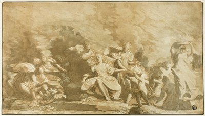 Het koninkrijk van Flora door Johann Gottlieb Prestel