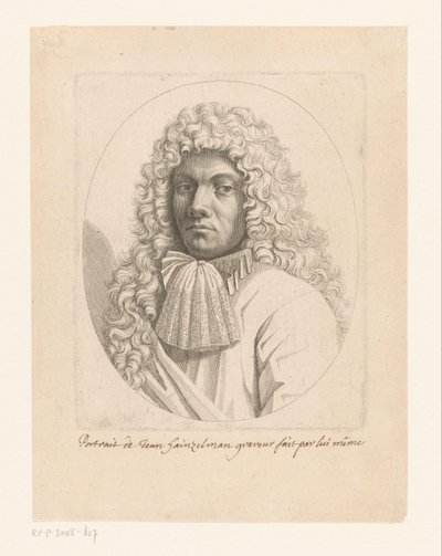 Mogelijk zelfportret van Johann Hainzelmann door Johann Hainzelmann (possibly)