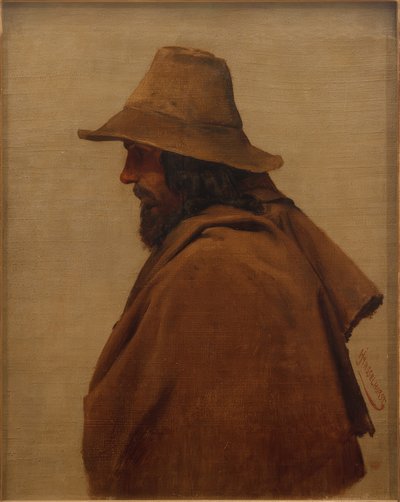 Oude Italiaan door Johann Heinrich Hasselhorst